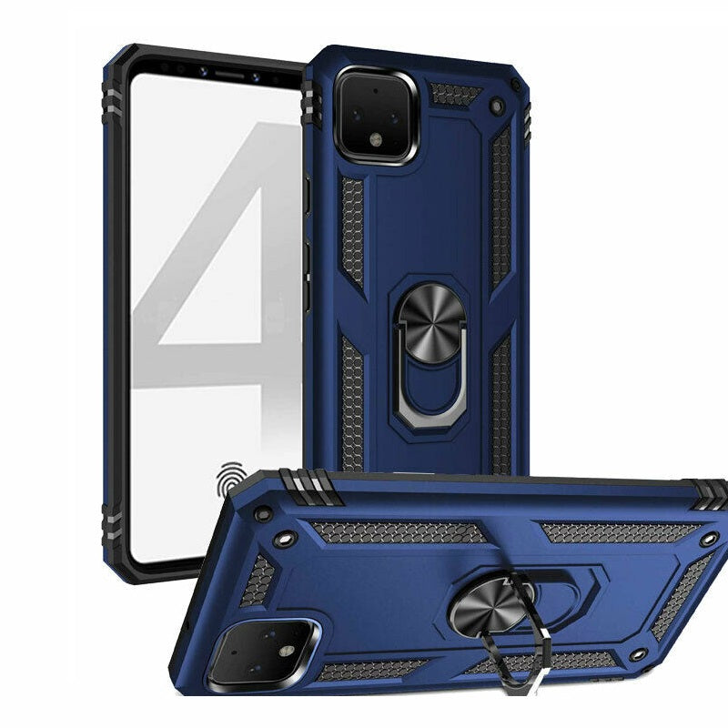 Étui à bague hybride pour Google Pixel 4 XL Étui à bague hybride pour Google Pixel 4 XL